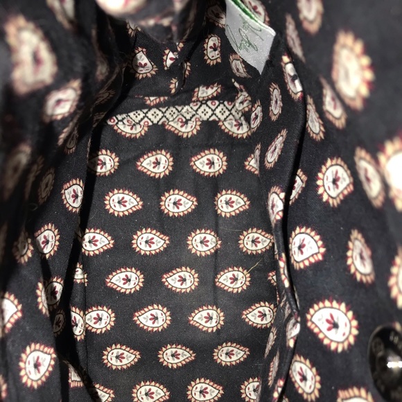 Vera Bradley black and white patterned purse - Picture 10 of 13